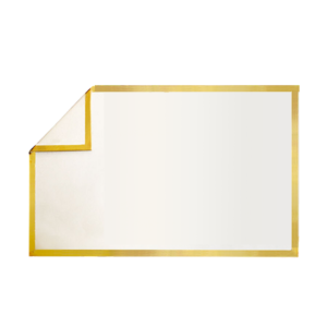 Lisa Dourada Pintura Perolizada - Latão